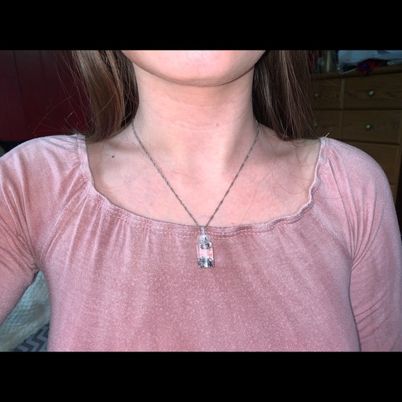 Calming Glitter Jar Necklaces - Picture 5 of 7